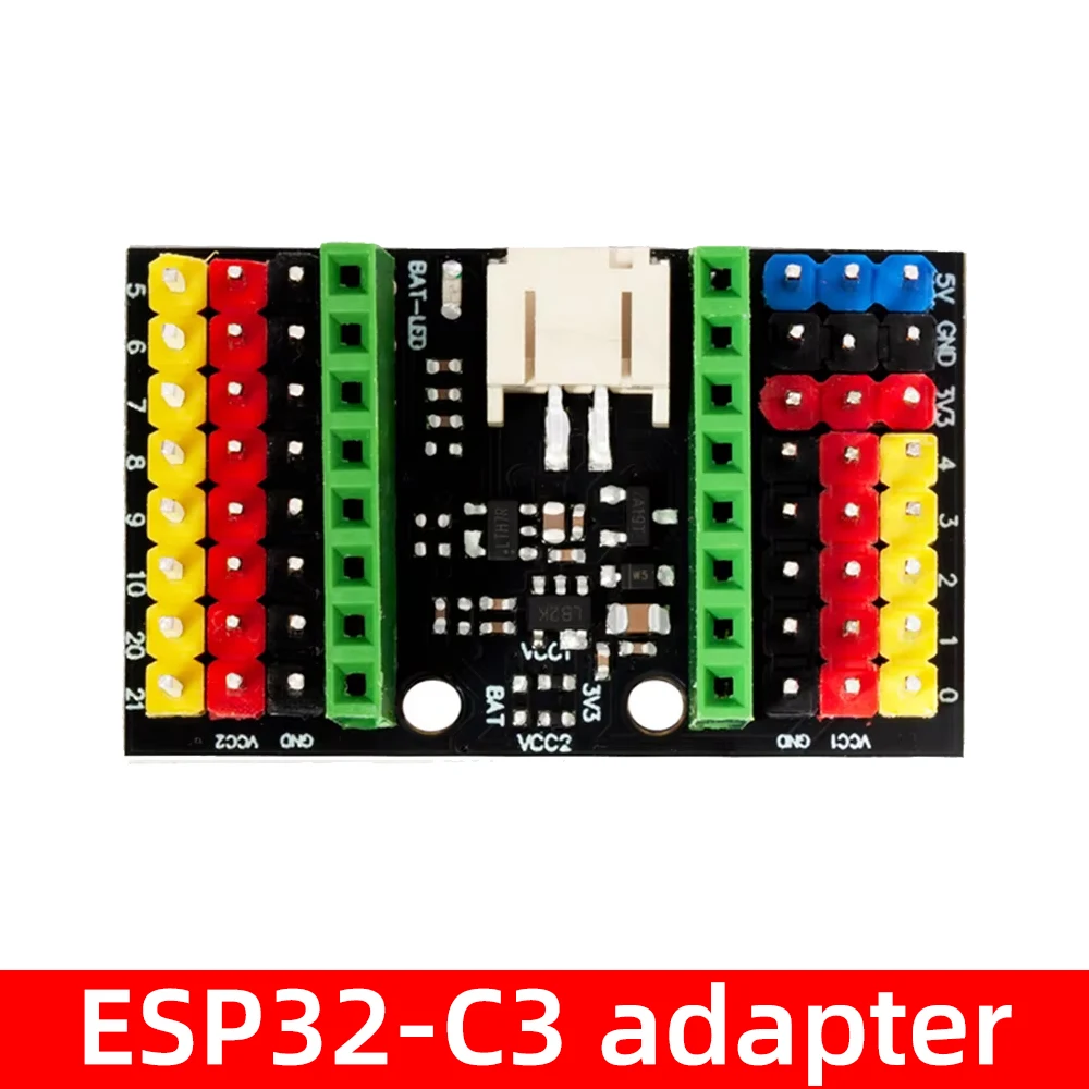 ESP32-C3 Mini Development Board with Pre-soldered Header Based On ESP32-C3FN4 Single-Core Processor,with 2.4GHz Wi-Fi and Bluetooth 5 Support,160MHz