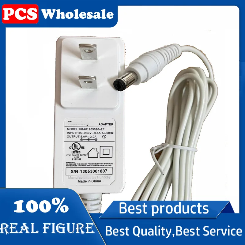 Original charger 5V2A Power adapter HKA01205020-2F Port 5.5*2.1mm white