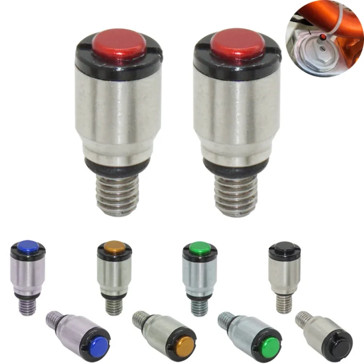 

Small Stainless Steel Colored 5mm Motorcycle Accessory Front Fork Bleed Screw, Suitable for KXF YZF CRF. Rmz TC FC 250