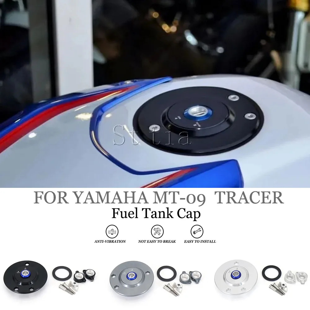 For YAMAHA MT-09 TRACER 2013 2014 2015 2016 2017 mt-09 tracer Accessories Motorcycle Quick Release Fuel Tank Cap
