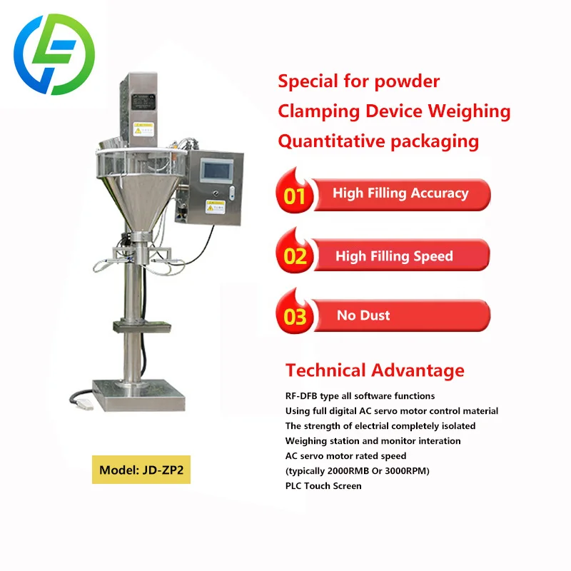 Semi-Automatic Seasoning Powder Dispenser Quantitative Weighing Filling Packaging Machine for Chili Powder Beverages