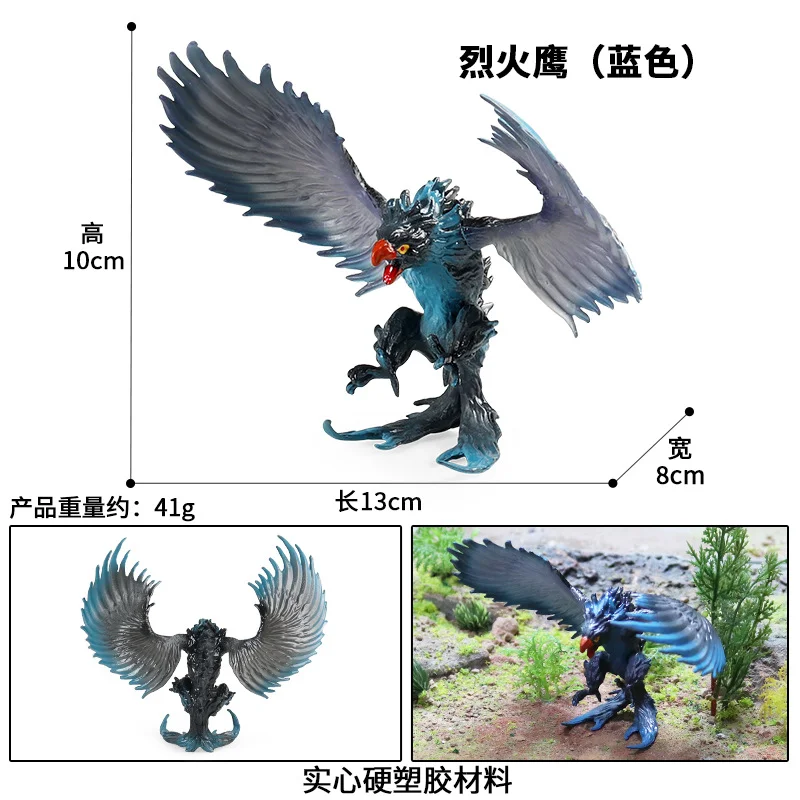 Oenux Simulierte Mythische Tiere Monster Veteran Eisdrache & Seedrache Modelle Actionfiguren Realistische Puppen Sammlerstücke Spielzeug – Detail 24