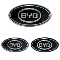 Metal Car Rear Tail Trunk Side Body Sticker for BYD Qin Song Han Tang Yuan Plus Pro Frigate 07 Dolphin Seagull Sea Lion Seal