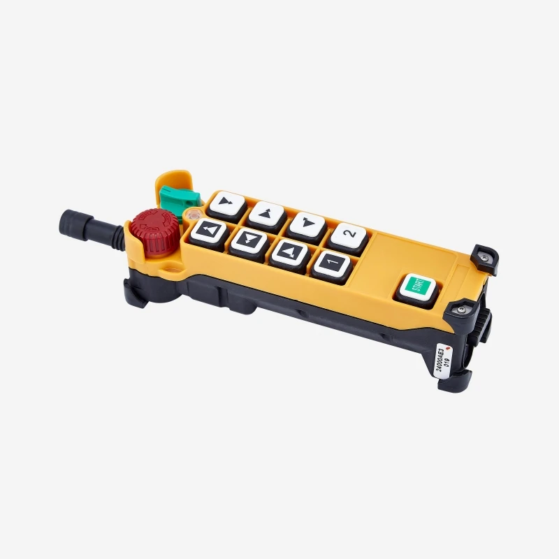 F24-8D 2T1R Industrial Radio Wireless Crane Hoist Remote Control 24-48V 100-440V Switch 8 Channel UTING TELEcontrol Double Speed