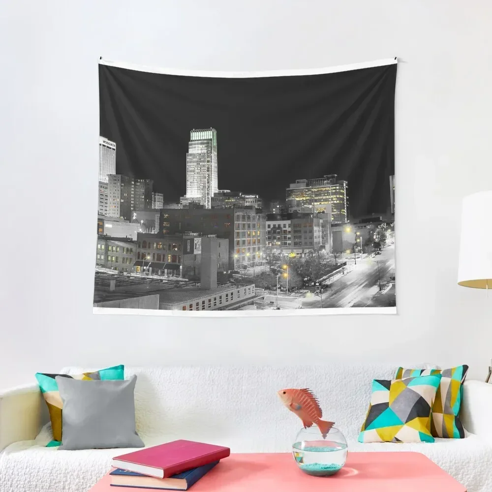 

Omaha Night Lights Tapestry Decoration For Bedroom Wall Decoration Tapestry