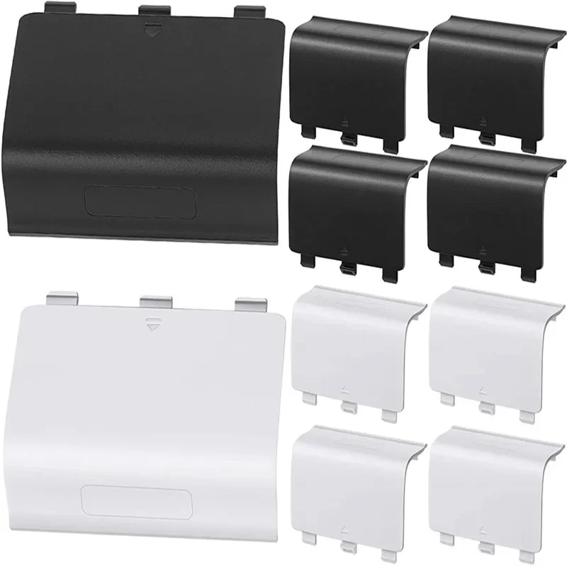 

10pcs Battery Cover Door For Xbox One, Xbox One S Wireless Controller Replacement Back Shell Covers Repair Part