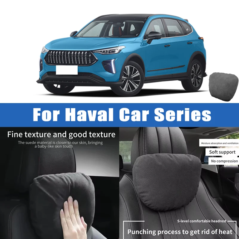 

Top Quality Car Headrest Neck Support Seat Soft Neck Pillow Breathable For Haval H6 H9 F7 F7x Jolion Dargo Big Dog M6 H2 H4 H7