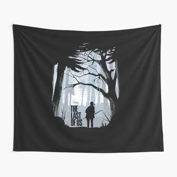 Last Of Us Joel And Ellie Family  Tapestry Wall Bedspread Hanging Bedroom Home Beautiful Yoga Colored Living Decoration Blanket