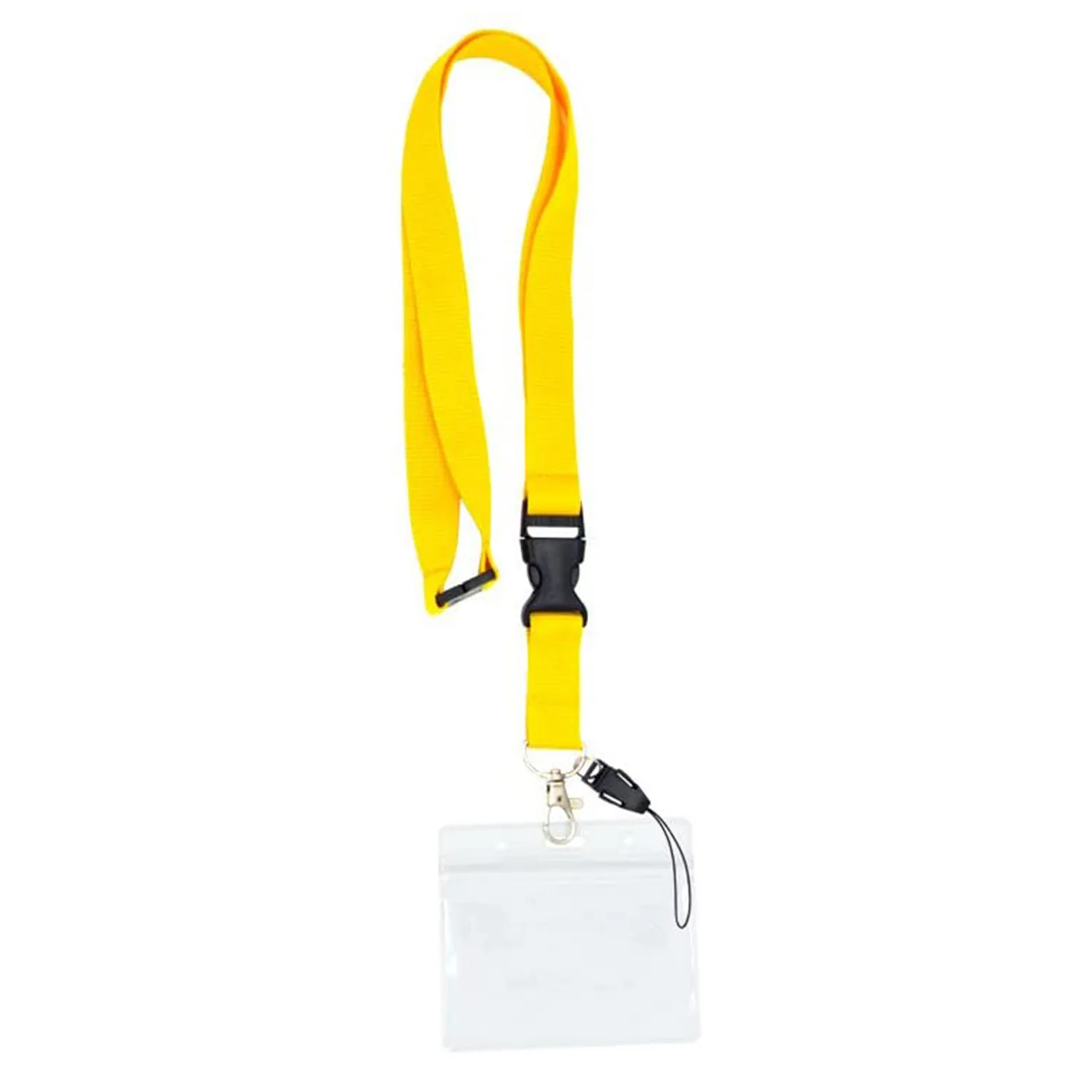 PVC Card Holder Waterproof Colorful Cruise Pass ID Badge Lanyard Removable Security Buckle For Cruise Ship Passengers Office