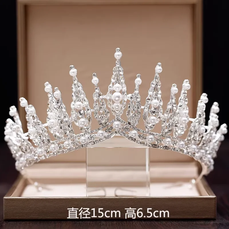 

Bridal Crown Headwear Korean Luxury Wedding Dress Accessories