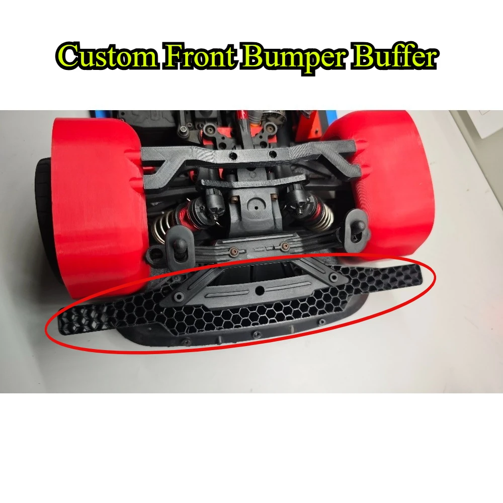 RC Car Upgrade TPU Front Bumper Buffer For 1/7 Arrma Felony OP Parts On Road custom size Replacement Accessories