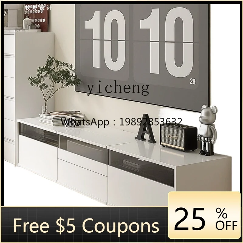 

ZF Laser TV Cabinet Solid Wood Living Room Storage Telescopic Short Focus Projector Dedicated Deck