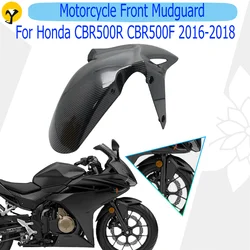 Motorcycle Front Mudguard For Honda CBR500R CBR500F 2016 2017 2018 Splash Guard Motorcycle Shell Accessories Tyre Flaps Fairing