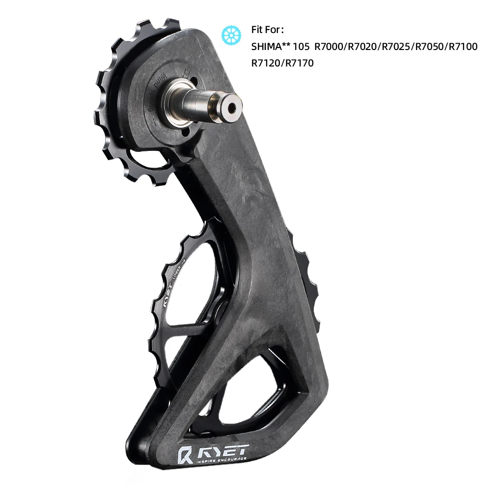 RYET RS Volledige Keramische Oversized Derailleur Katrol Wiel 13 T-19 T Katrol Wiel Fit Voor Shiman R7000 R8000 R8100 R9100 R9250 Deel