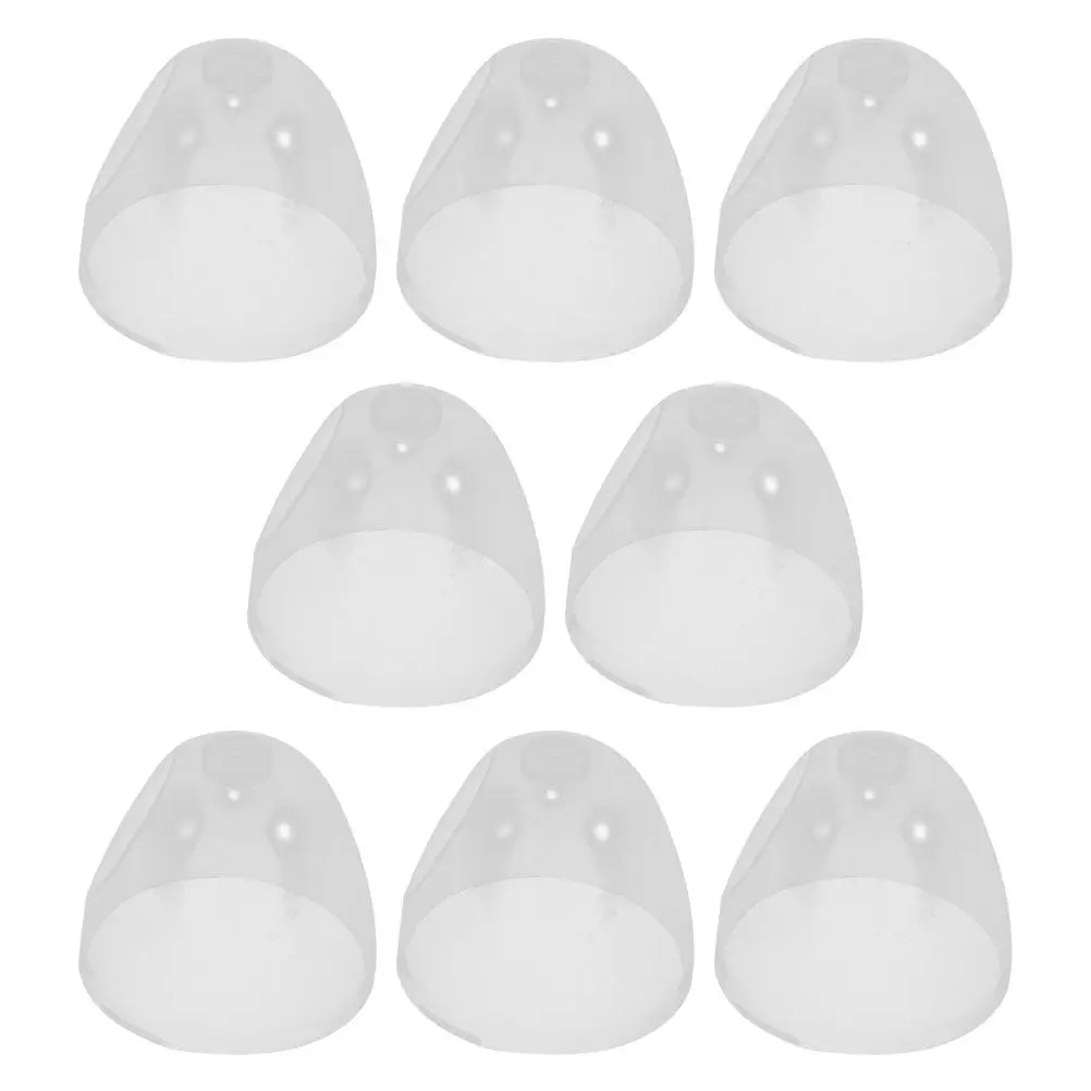 

8 шт. прозрачных сменных крышек для детских бутылочек, герметичные крышки для молочных бутылочек, защитные пылезащитные колпачки для ежедневного кормления, путешествий и активного отдыха