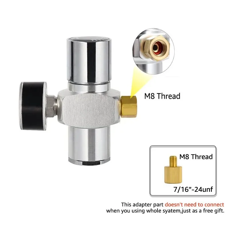 Draft Beer Tap Keg Dispenser,Brew Mini Keg Growler Kit with Beer Faucet,Adjustable Pressure Mini Co2 Regulator,beer Barrel Spear