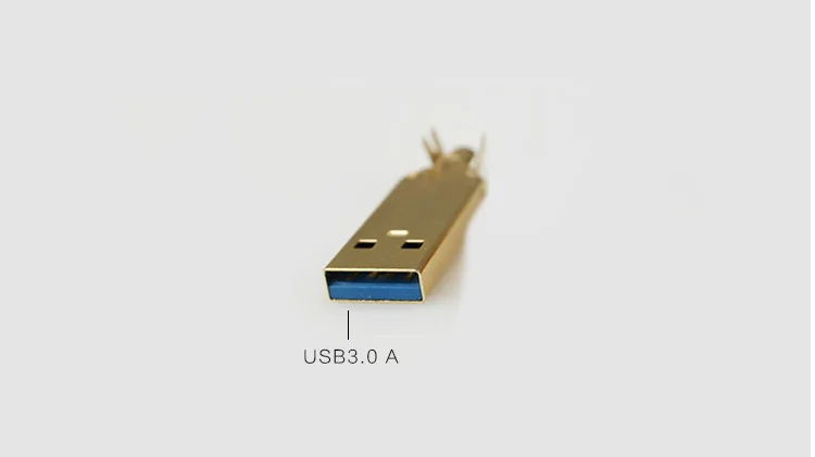 Hifi Audio Vergulde Type A Type B Type C Usb Een Usb B Usb 3.0 Mini Usb Mico Connector jack Tail Sockect Connector Poort Sockect