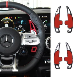 For Mercedes-Benz AMG steering wheel paddle shift AMG A35 A45 C43 C63 E63 S63 S65 CLA 35 45 63 G63 GLA GLB GLC GLE accessories