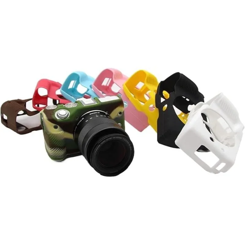 

For Canon EOS M3 Silicone Protective Sleeve Camera bag mirrorless camera soft bag photography bag camera silicone case M3