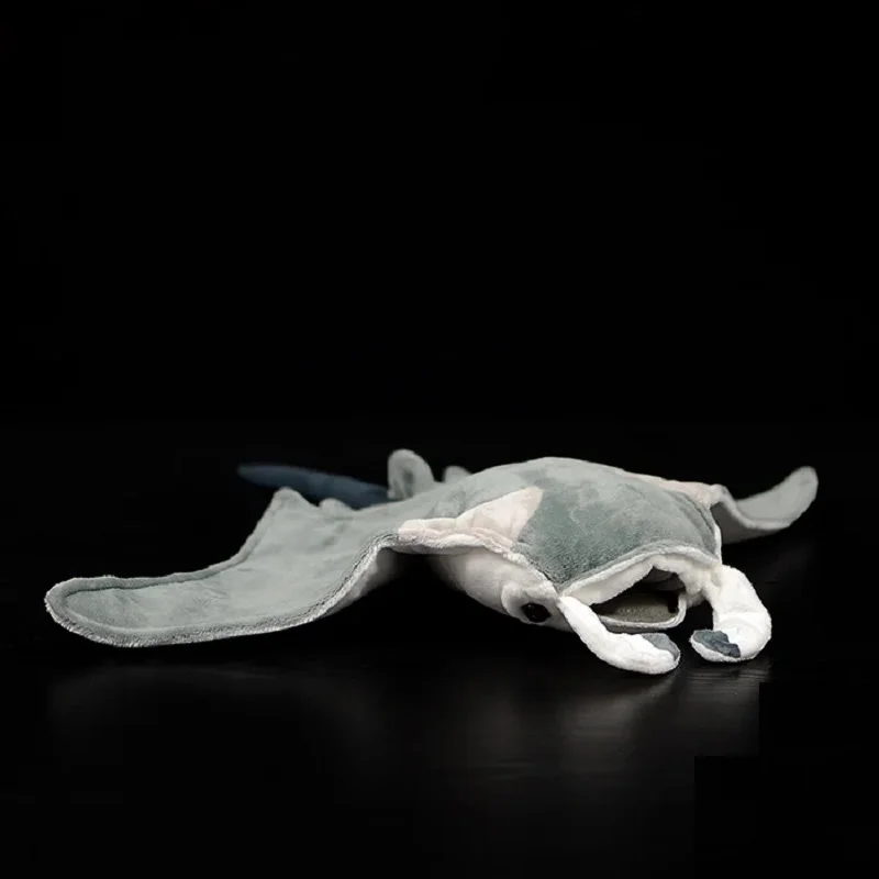 Cute Plush Toy Lovely Sea Animal Whalebone Whale Killer Whale Shark Manta Ray Soft Doll Birthday Gift 1pc
