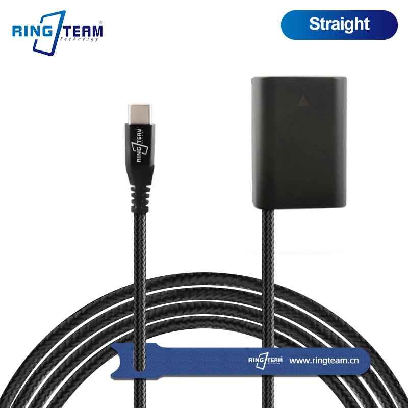 جديد مزين كابل BLX-1 الدمية بطارية TYPE-C USB-C PD الحق بزاوية BLX1 المقرنة لأوليمبوس OM-1 OM1 كاميرا