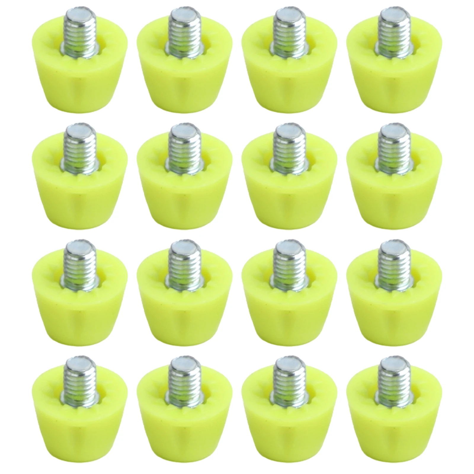 12 قطعة من مسامير أحذية كرة القدم البديلة ذات المسامير البلاستيكية لأحذية كرة القدم تتضمن مفتاح ربطًا للملاءمة الآمنة والجر