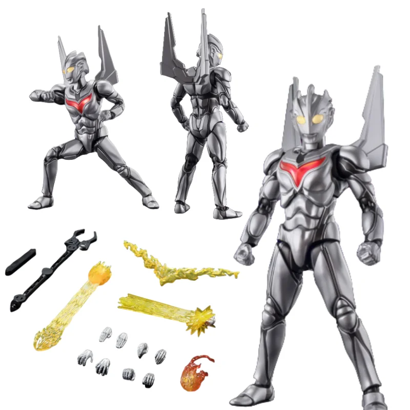 

Blokees Ultraman Action Figures Legendary Edition Decorative Model Puzzle Assembly Toy for Boys Desktop Decoration Birthday Gift