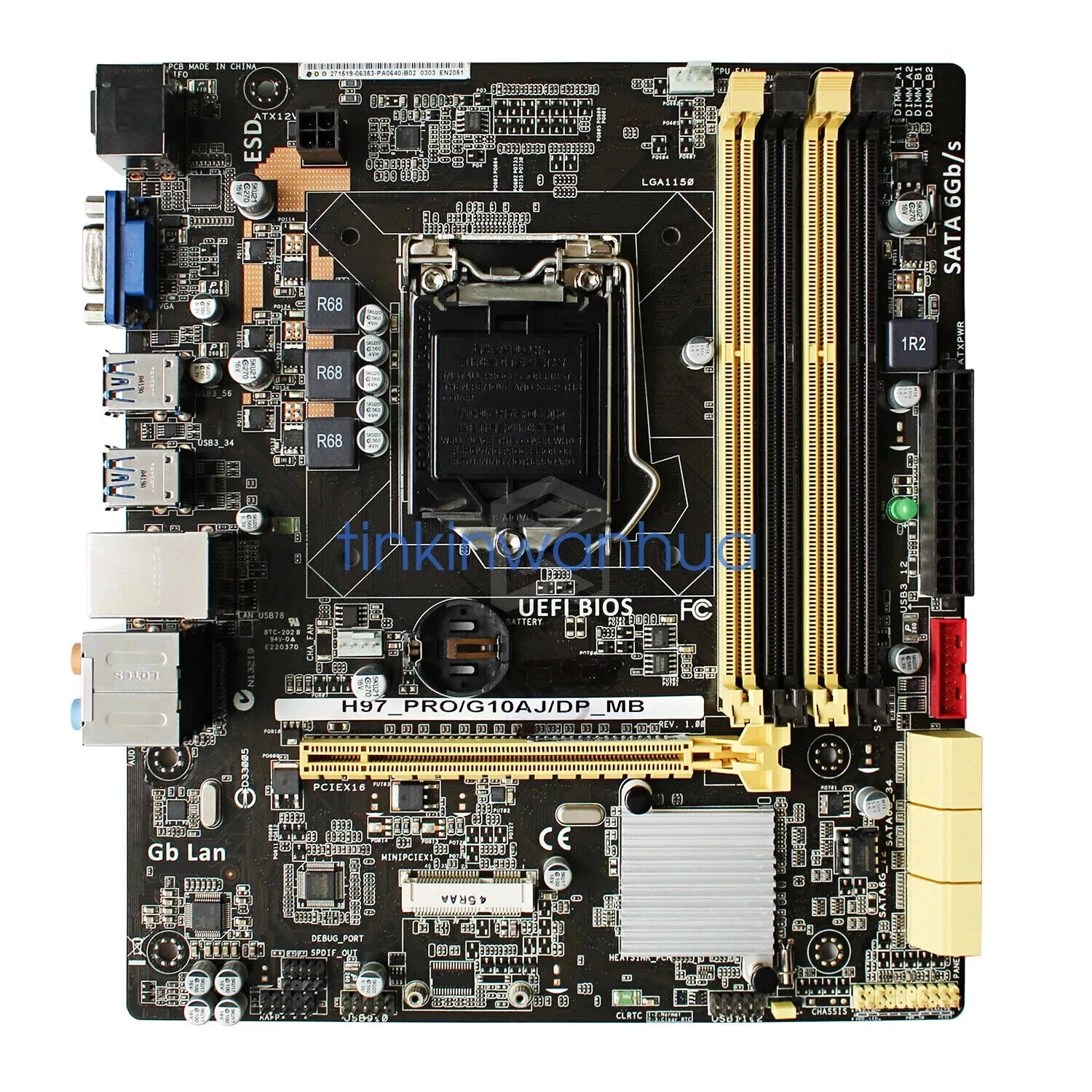 

Материнская плата ASUS H97-PRO H97-PRO/G10AJ/DP_MB Процессор Intel H97 LGA 1150 DDR3 32G ATX Core i3-4330 4370 4570S 4670S 4770