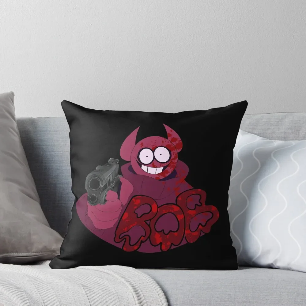

Bob Velseb Spooky Month Throw Pillow Couch Pillows Sofas Covers pillow