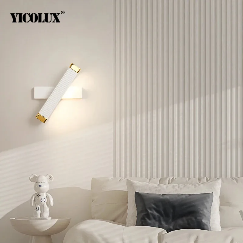 White Modern LEDWall Lamps Home Decor Lights Indoor Lighting For Living Children's Room Bedroom Bedside Aisle Bathroom Luminarie