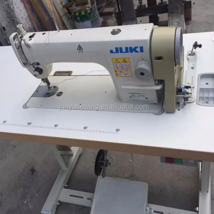 

Used 80% new mechanical juki-DDL-8700 industrial lockstitch sewing machine