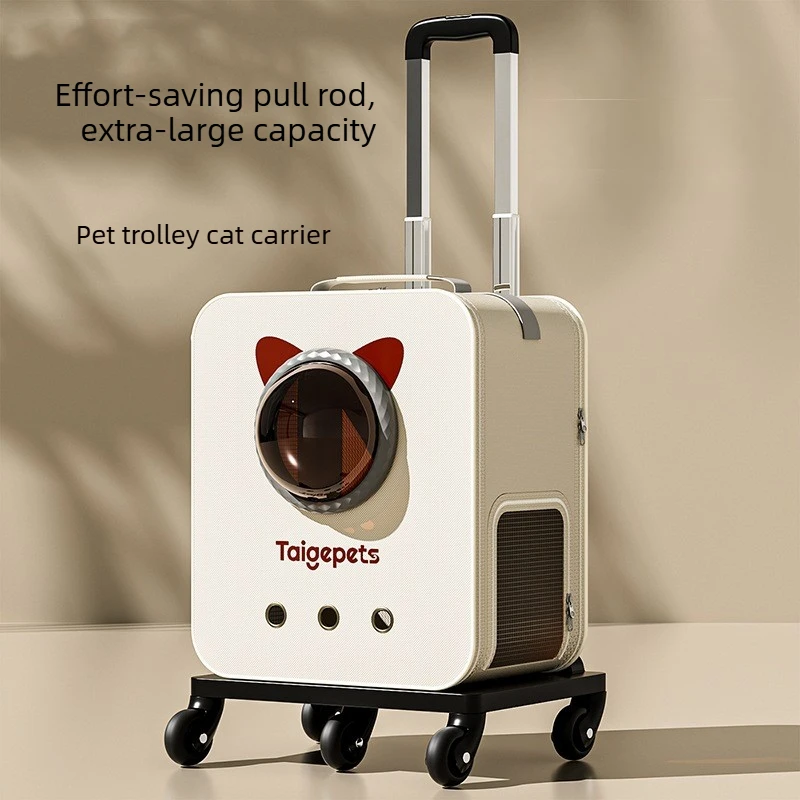 

Pet Bag Cat Cage Pet Carrier Bag Cat Backpack Carrier Space Outdoor Cat Carrier Trolley Suitcase Sac De Transport 반려동물용품