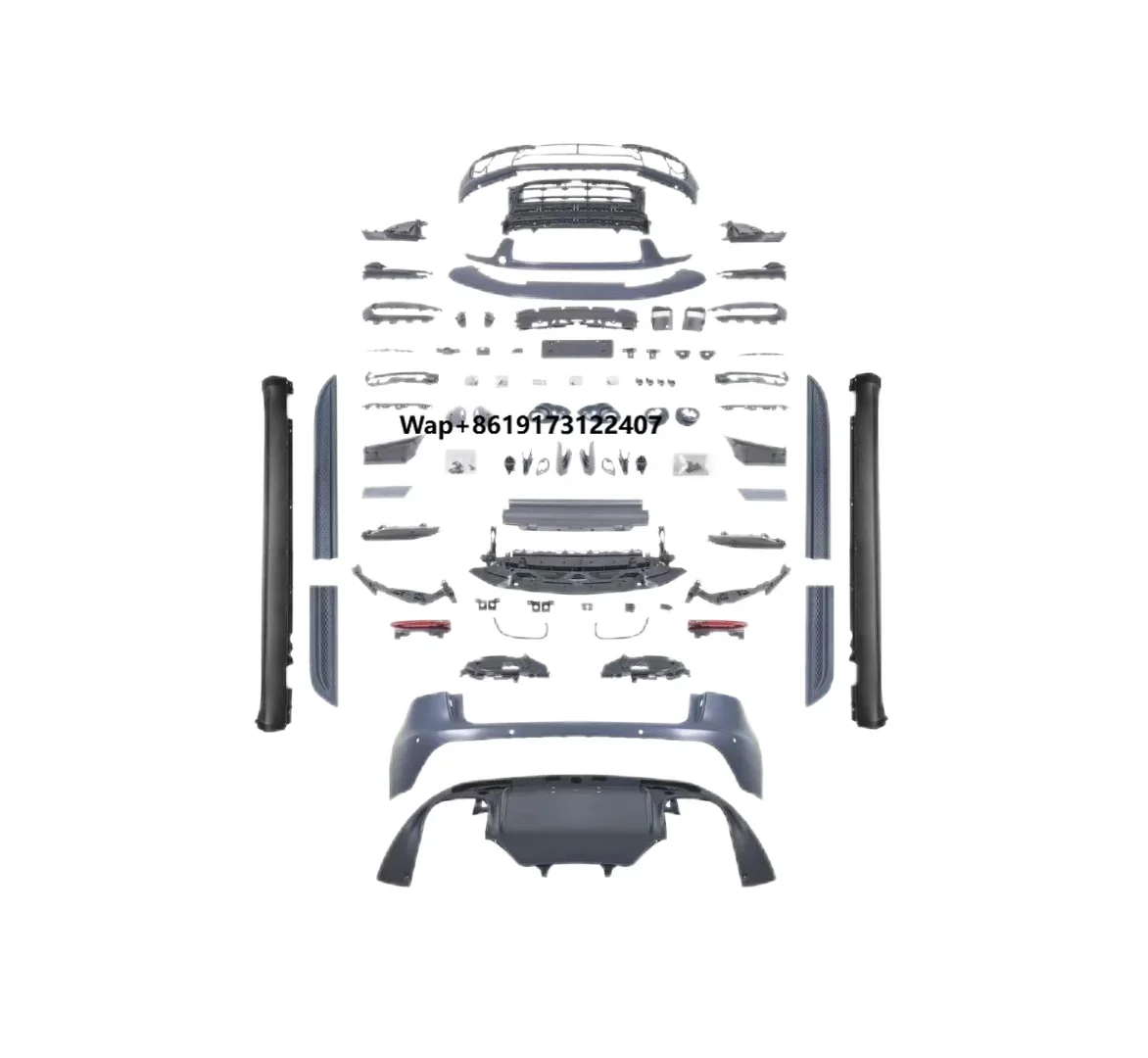 

95B 2014-2023 New Upgrade 95B.3 OE Surround Door Panel GTS Side Skirt Sport Mirror Assembly High Quality OEM Color PP