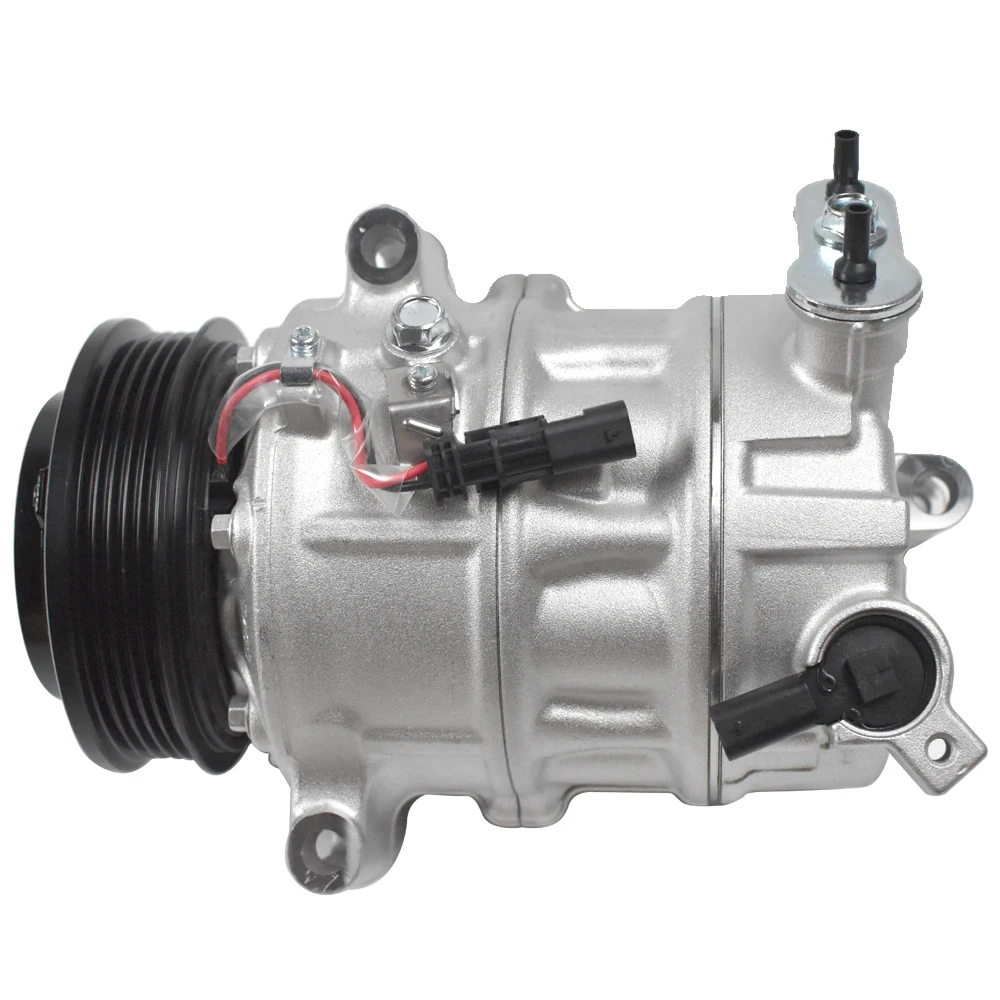 

AC Compressor with Clutch for Chevrolet Malibu 2016-2022 L4 1.5L Sedan 168361 84005713 84139372 84364335 7SAS17C