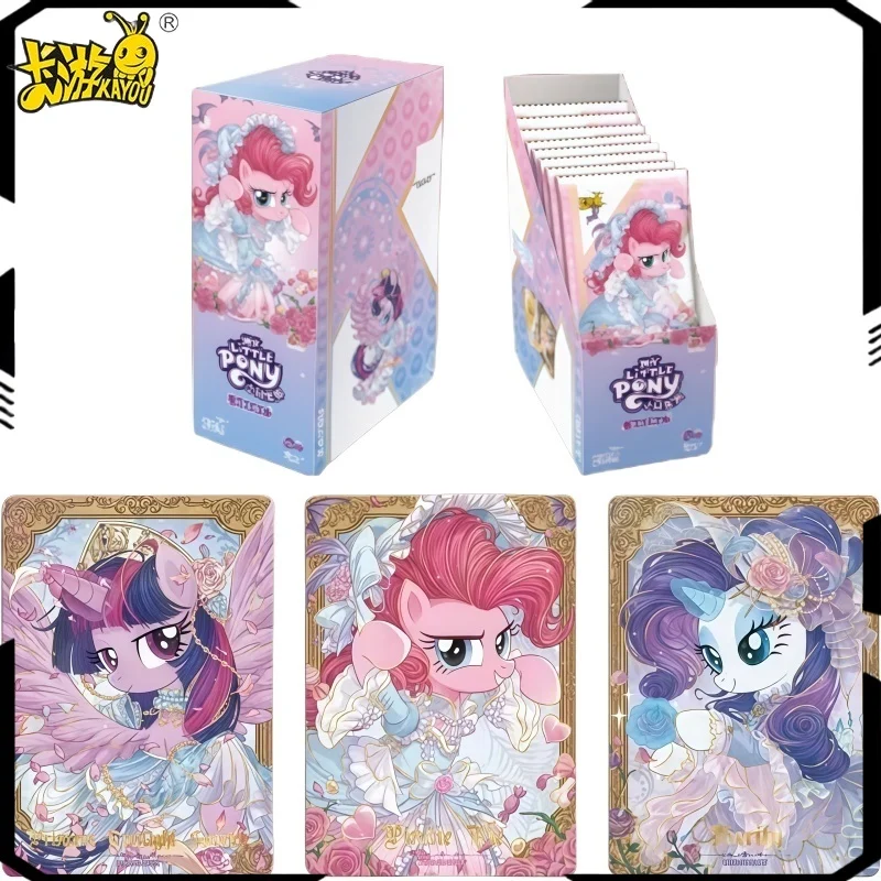 

KAYOU Genuine My Little Pony Collectible Cards Huiyue 9 SC Zhi Zhen Jing Huan Edition Anime Game Collection Cards Toy for Gift