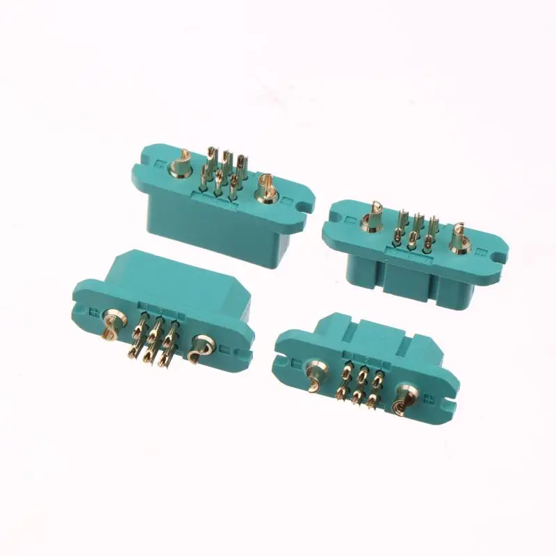 .Hot Sale-HY2+9 Connector Servo Extension Male Female Plug Signal For RC Fixed-wing Airplane Turbine Jet DIY Accessories