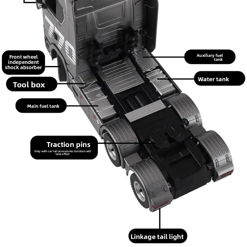 Huina 2025 منتج جديد Huina 1501 Stanya لودر أطفال بالريموت كنترول 19 قناة 2.4 جرام التحكم مثل السيارة الحقيقية نموذج التحكم عن بعد هدية