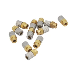 4PCS Nozzle Solder Connector For OD 3mm Copper Pipe of Hydraulic Cylinder RC Excavator Bulldozer Loader Model Oil Nipple Parts