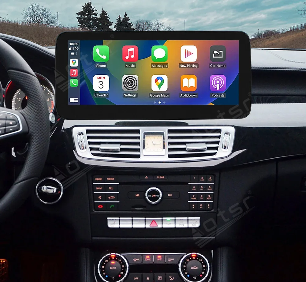 Linux Screen Wireless Apple CarPlay Android Auto HiCar For Mercedes Benz CLS 2010~2018 Upgrade The Original Car Mirror Link