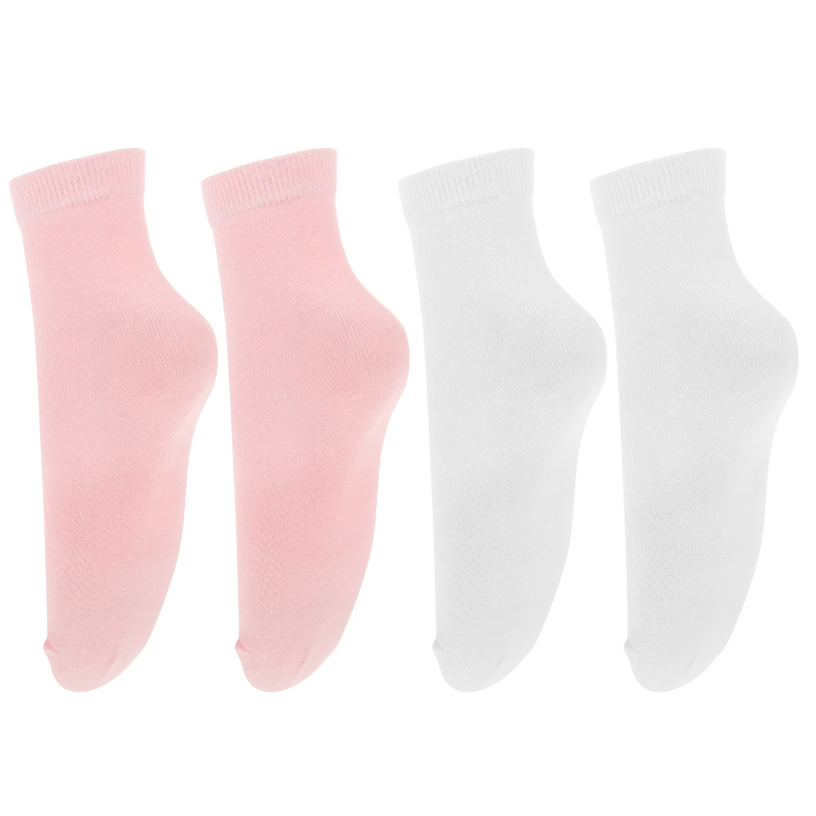 

2Pairs Moisturizing Socks High Ankle Foot Care Gel Socks for Cracked Heel Repair Soft Comfortable Breathable for Women Adult