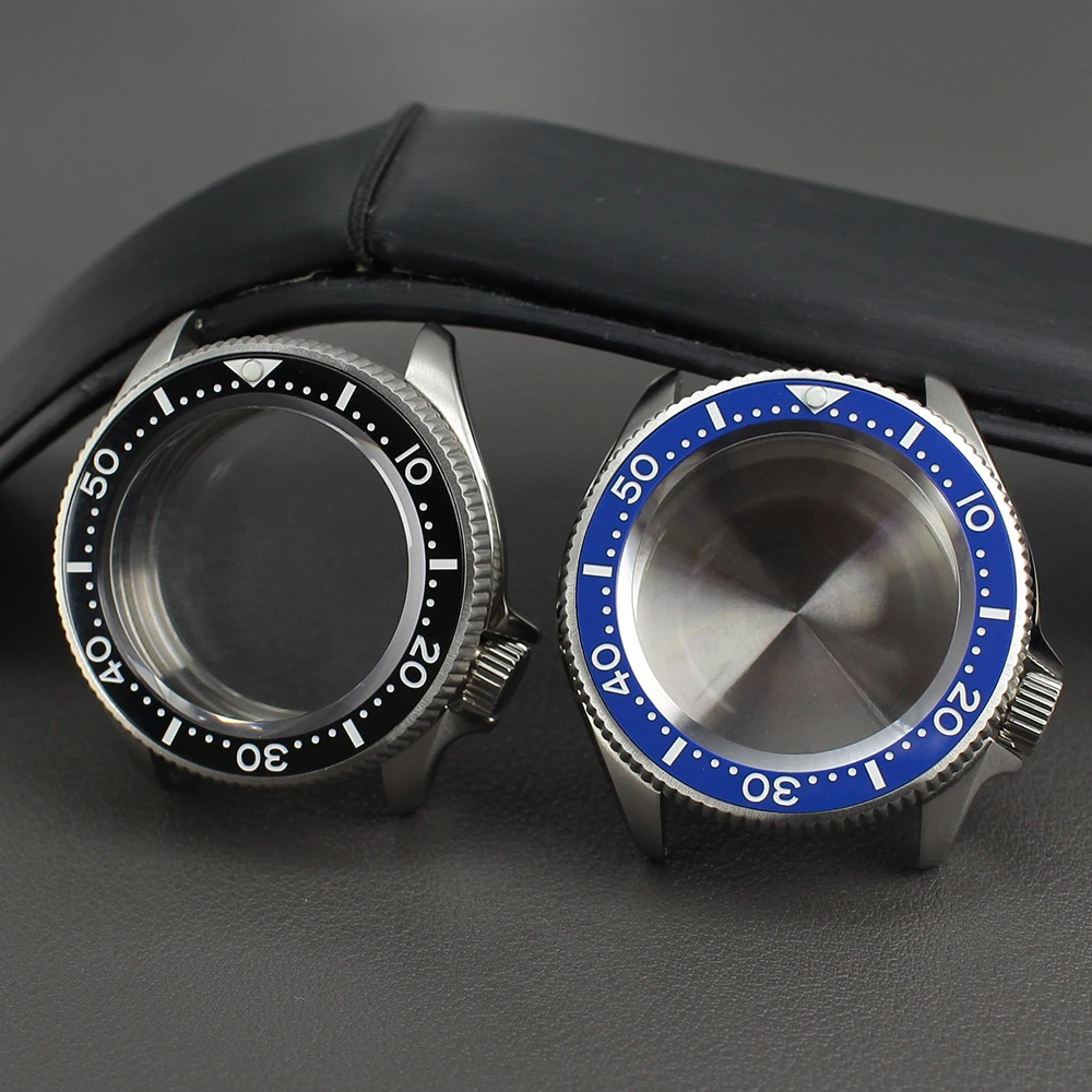 

38mm Men's Watches Case Ceramic Bezel Sapphire Glass For Nh35 Nh36 Nh34 Nh38 4R36 Movement 28.5mm-29mm Dial silvery /black /gold
