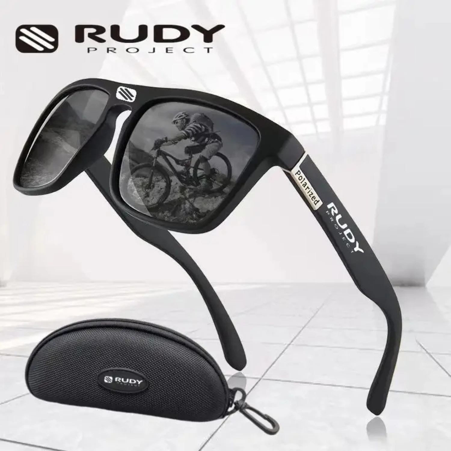 RUDY PROJECT Polarized Sunglasses UV400 Protection  Men and Women Outdoor Hunting Fishing Driving Bicycle Sunglasses Skin suit