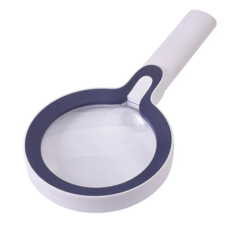 

ZC1-2X/13X Large Rechargeable Magnifying Glass with 29 Dimmable LED Light 3 Adjustable Brightness for Reading