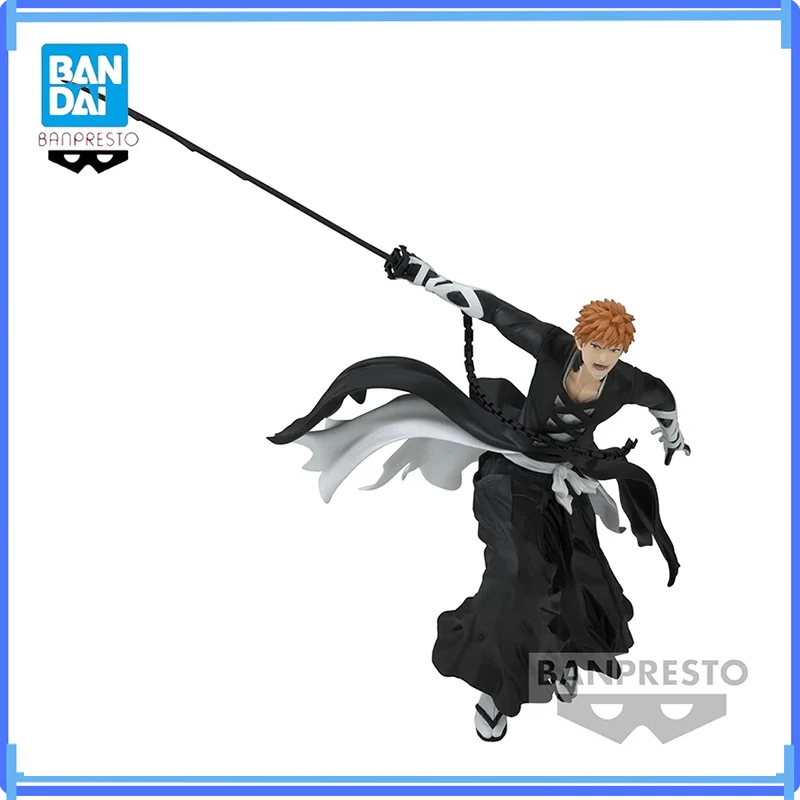 Banpresto-figura de acción Vibration Stars BLEACH, modelo de Ichigo Kurosaki, Guerra de la sangre de mil años, regalo genuino, en stock