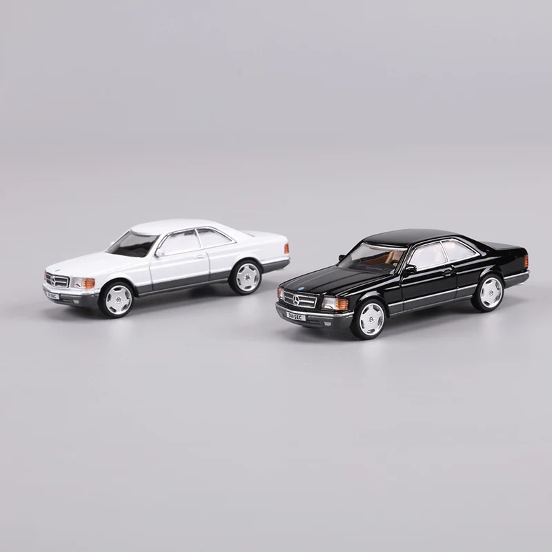 DCT 1:64 Mercedes 500SEC Simulation Alloy Car Model Toys Gift Collection