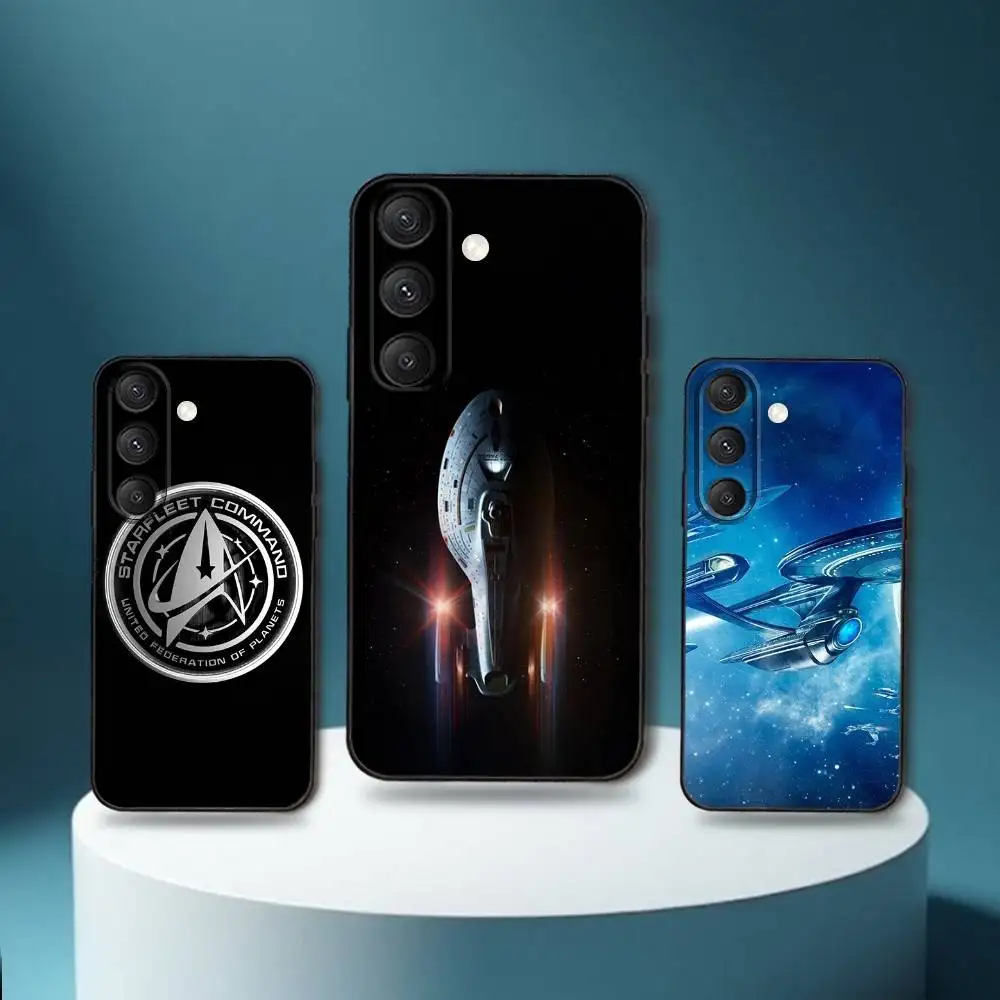 

Star T-Trek TV Phone Case For Samsung S25,S24,S23,S22,S21,S20,S10,Ultra,Plus,Lite,FE,Soft Silicone Black Cover