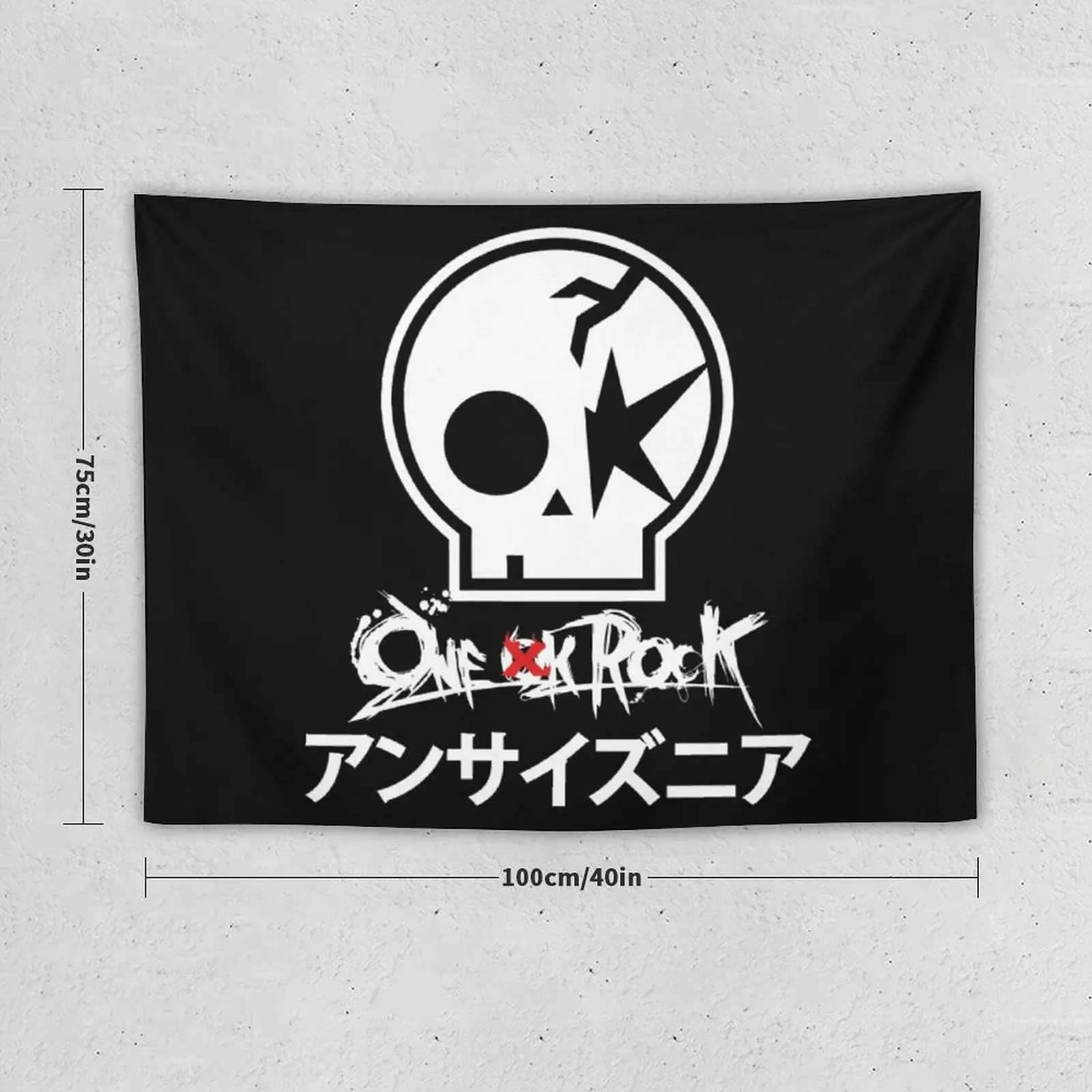 New One Ok Rock Band Tapestry Custom Tapestry Home Decor Wall Decoration Living Room Decoration