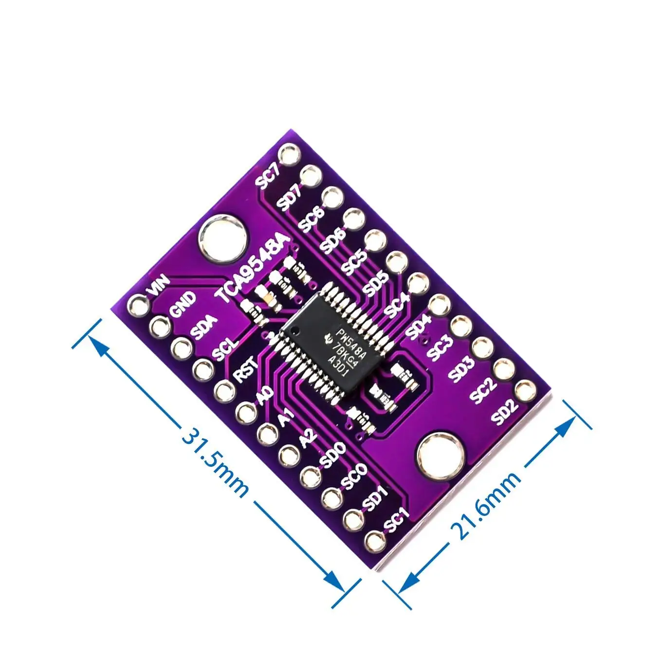 TCA9548A I2C IIC Multiplexer Breakout Board 8 Channel Expansion Board for Arduino