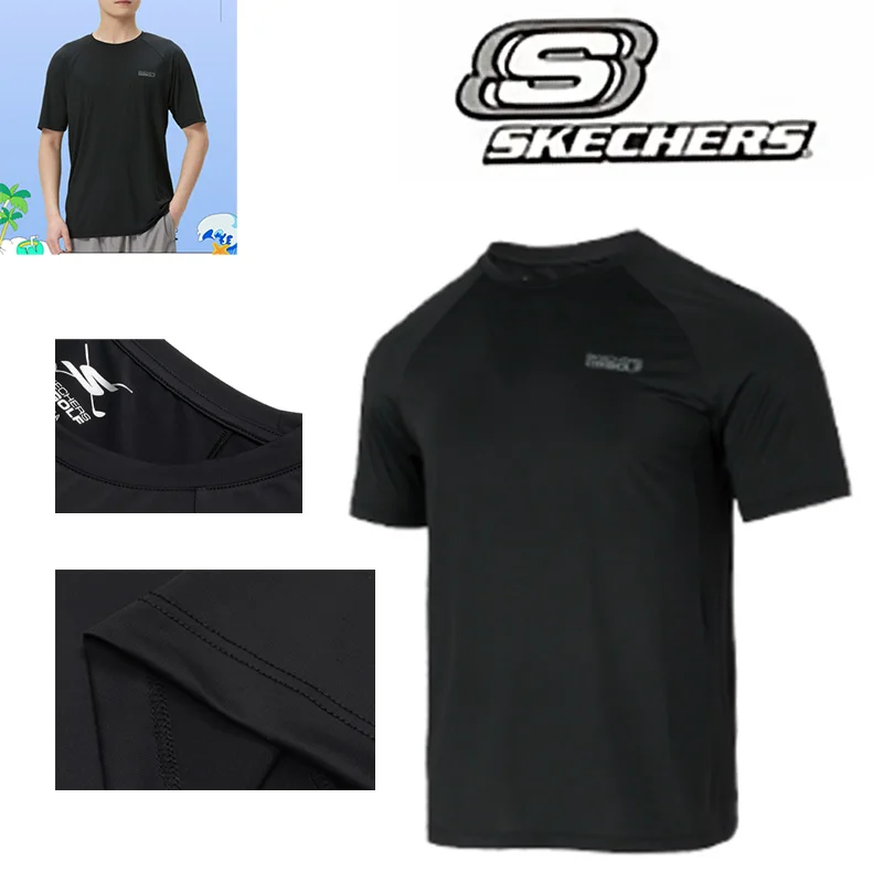 

Skechers Men T Shirt Short Sleeve Tee Soft Breathable Comfortable Daily Wear Top P226M205-03K8