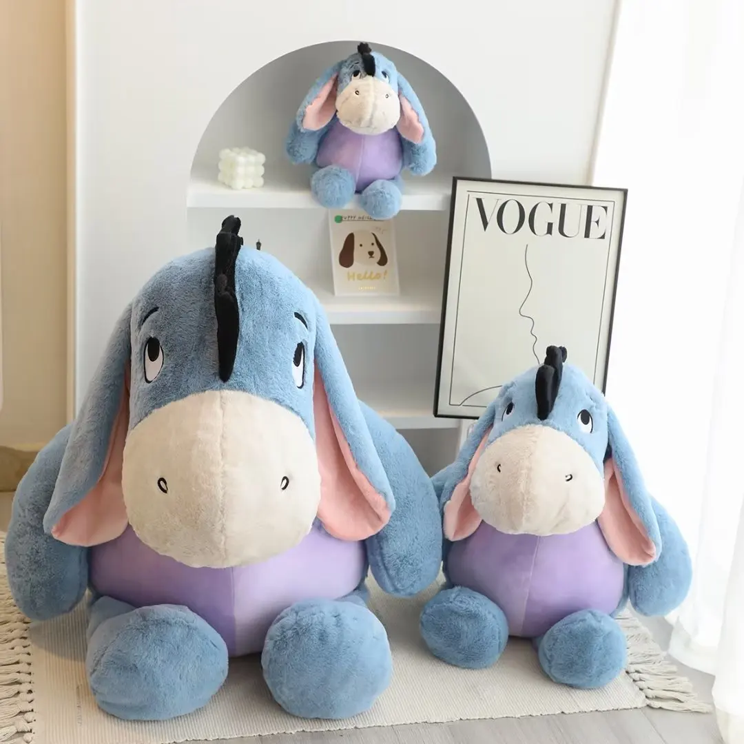 

30-70 см, Eeyore Kawaii, Винни-Пух, мягкие плюшевые игрушки, искусственное животное, плюшевые куклы, украшение для комнаты, детские подарки